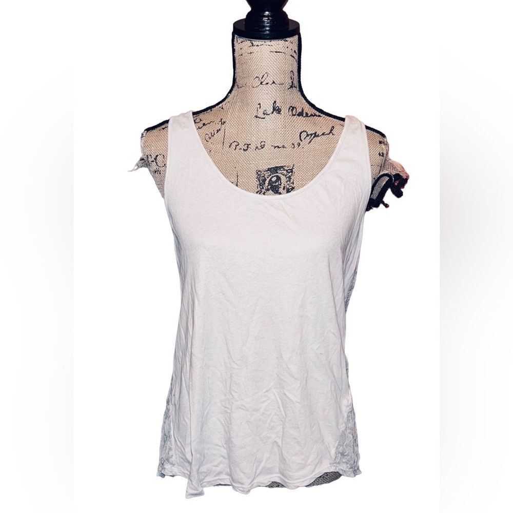 VELVET By Graham & Spencer Lace Tank Top S